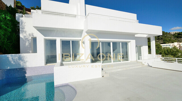 Villa moderna y de lujo de nueva construcción en Ibiza en Roca Llisa con fantásticas vistas al mar en venta, Ibiza - Villa moderna y de lujo de nueva construcción en Ibiza en Roca Llisa con fantásticas vistas al mar en alquiler, Ibiza