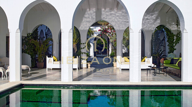 Luxusvilla aus 1001 Nacht – Haus in erster Meereslinie bei Es Vedra – Villa in erster Meereslinie Ibiza – direkt am Wasser in Cala Carbo zu vermieten, Ibiza