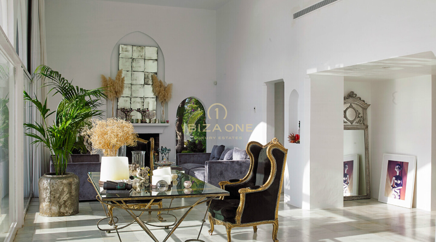 Luxusvilla aus 1001 Nacht – Haus in erster Meereslinie bei Es Vedra – Villa in erster Meereslinie Ibiza – direkt am Wasser in Cala Carbo zu vermieten, Ibiza