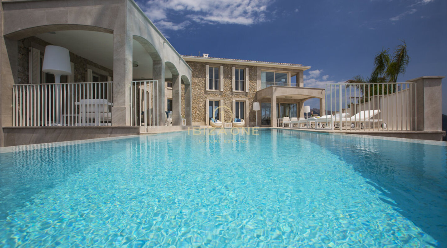 Villa de lujo en Mallorca en venta - Propiedad exclusiva con impresionantes vistas panorámicas al mar y al puerto, Mallorca - Villa de lujo en Mallorca en alquiler - Propiedad exclusiva con impresionantes vistas panorámicas al mar y al puerto, Mallorca