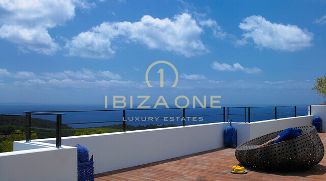 Luxury sea view villa in Es Cubells for sale, Ibiza - Luxury sea view villa in Es Cubells for rent, Ibiza