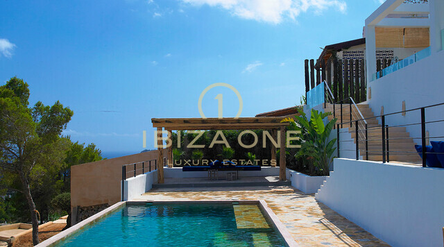 Luxuriöse Villa mit Meerblick in Es Cubells zu verkaufen, Ibiza - Luxuriöse Villa mit Meerblick in Es Cubells zu vermieten, Ibiza