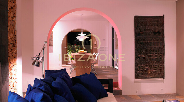 Luxury sea view villa in Es Cubells for sale, Ibiza - Luxury sea view villa in Es Cubells for rent, Ibiza
