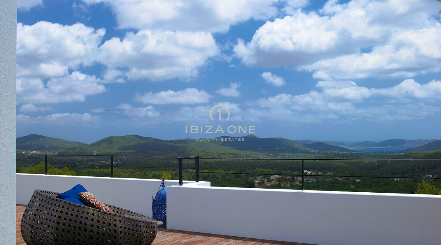 Luxury sea view villa in Es Cubells for sale, Ibiza - Luxury sea view villa in Es Cubells for rent, Ibiza