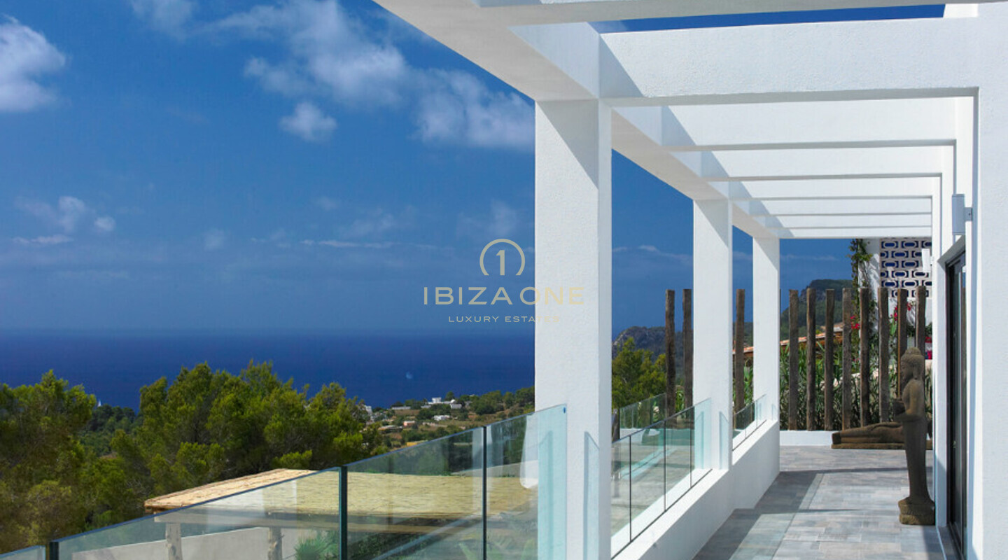 Villa de luxe avec vue sur la mer à vendre à Es Cubells, Ibiza - Villa de luxe avec vue sur la mer à louer à Es Cubells, Ibiza