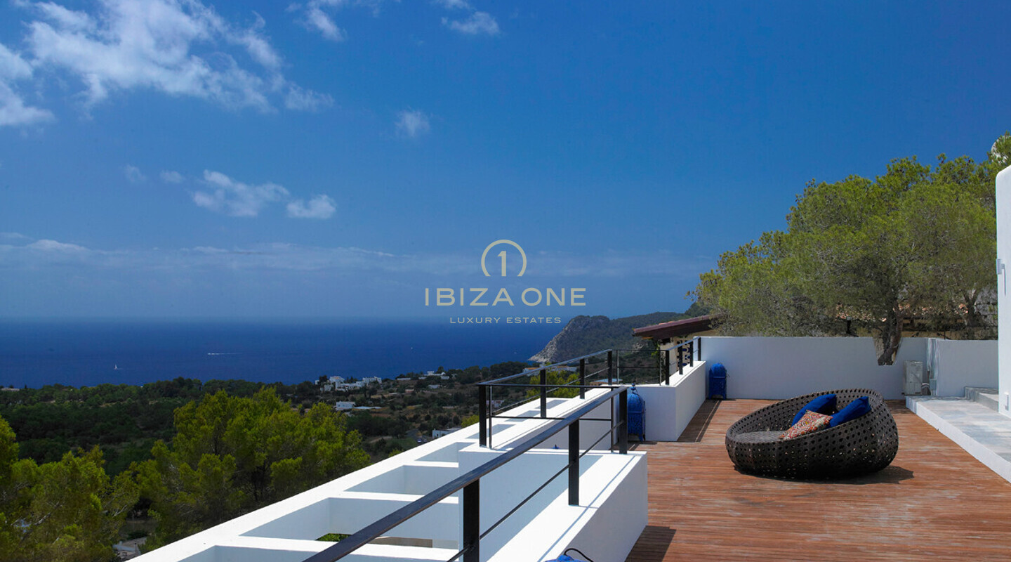Luxury sea view villa in Es Cubells for sale, Ibiza - Luxury sea view villa in Es Cubells for rent, Ibiza