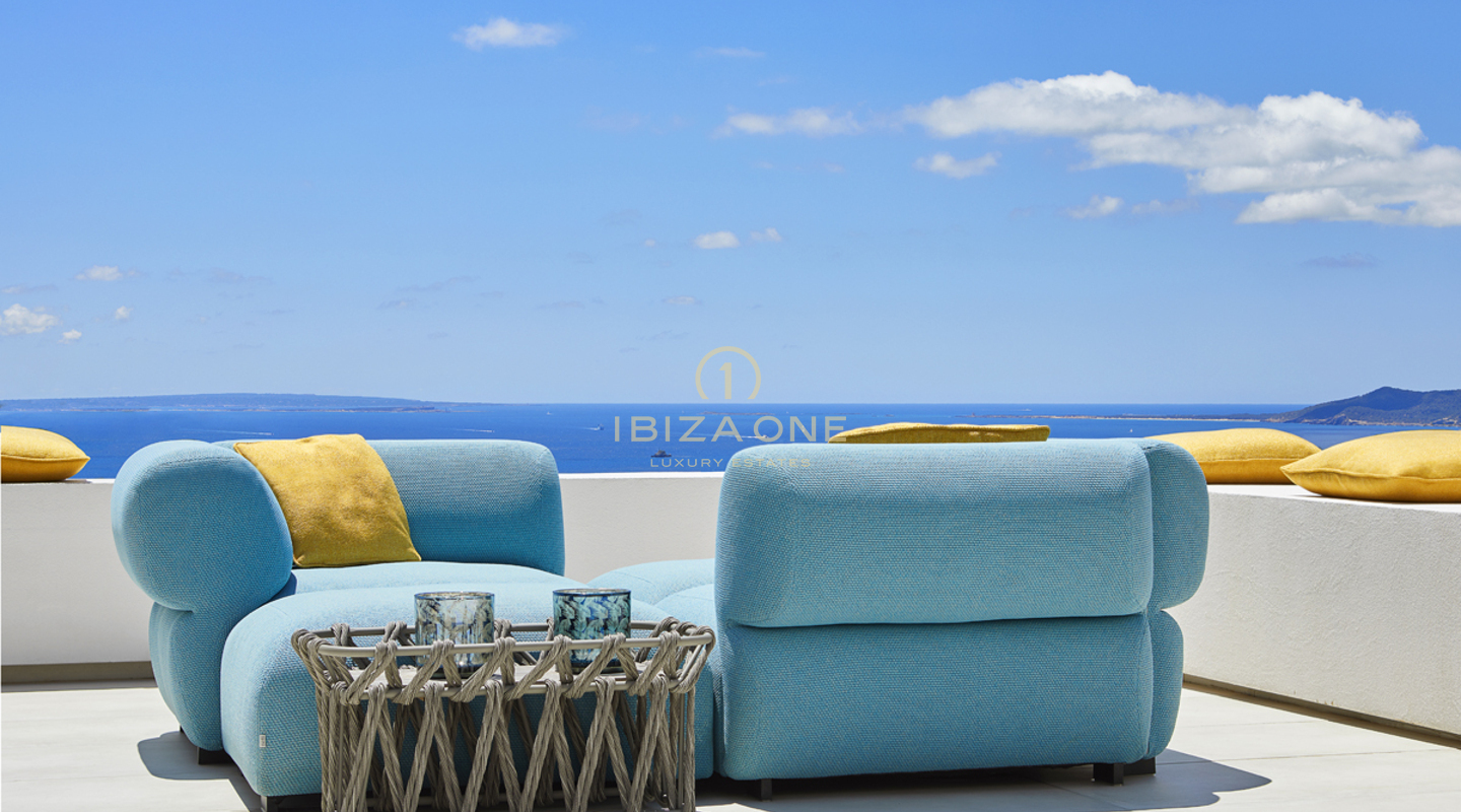 The Wave Ibiza - Toplocatie - luxe, exclusieve villa te huur in S´Estanyol, Ibiza
