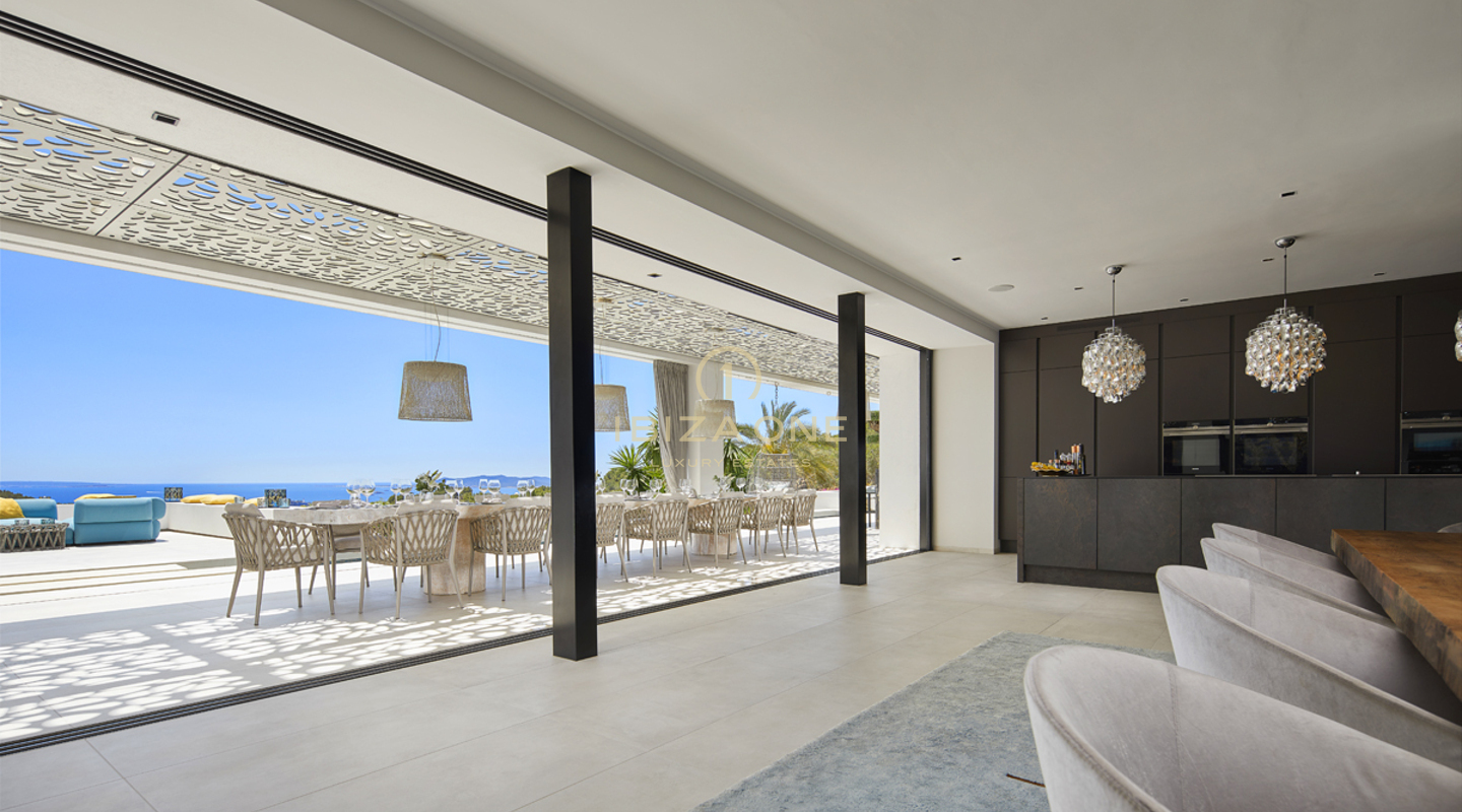 The Wave Ibiza - Ubicación privilegiada - villa exclusiva de lujo en alquiler en S´Estanyol, Ibiza
