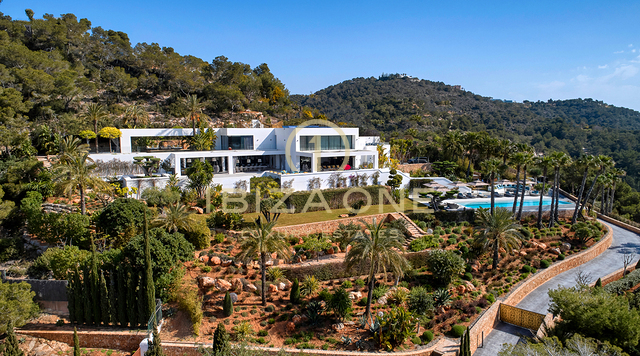 The Wave Ibiza - Toplocatie - luxe, exclusieve villa te huur in S´Estanyol, Ibiza