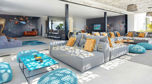 The Wave Ibiza – Erstklassige Lage – luxuriöse, exklusive Villa zur Miete in S´Estanyol, Ibiza