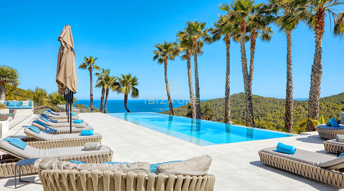 The Wave Ibiza - Toplocatie - luxe, exclusieve villa te huur in S´Estanyol, Ibiza