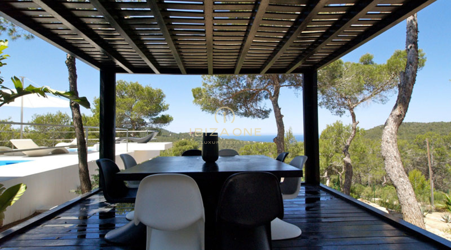 Modern luxury villa with sea views for sale, Ibiza