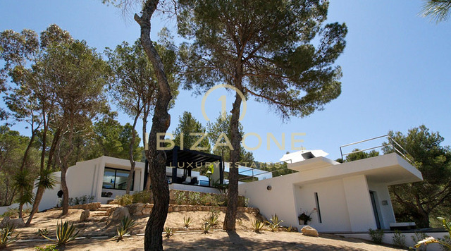 Modern luxury villa with sea views for sale, Ibiza