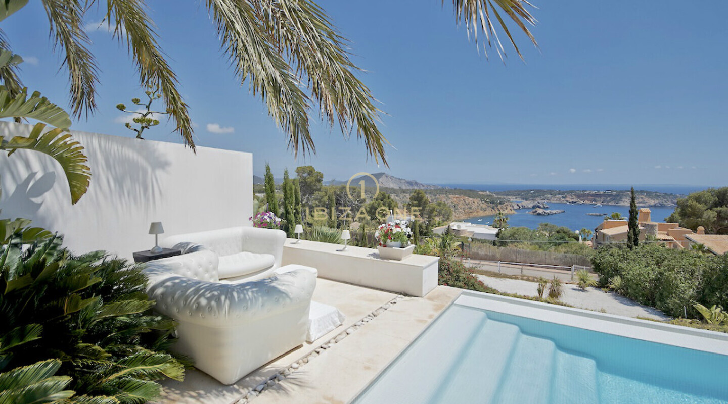 Luxury villa with magnificent seaviews for sale, Ibiza - Luxury villa with magnificent seaviews for rent, Ibiza