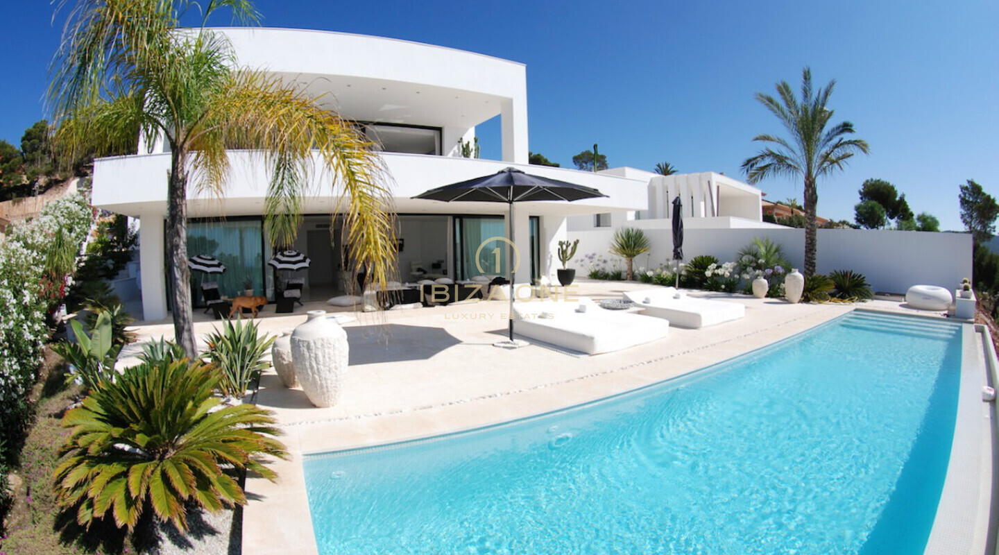 Villa de luxe avec vue magnifique sur la mer à vendre, Ibiza - Villa de luxe avec vue magnifique sur la mer à louer, Ibiza
