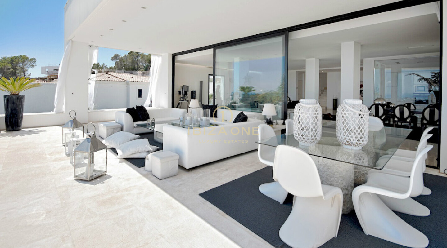 Luxe villa met prachtig zeezicht te koop, Ibiza - Luxe villa met prachtig zeezicht te huur, Ibiza