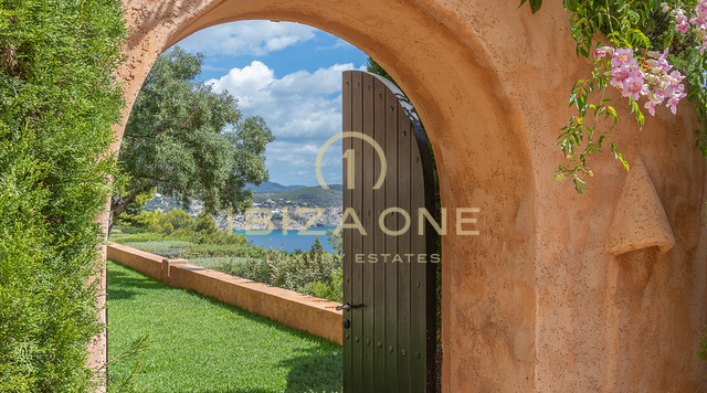 Luxury villa in Ibiza with sea access and a spectacular sea view in Es Cubells for sale, Ibiza - Luxury villa in Ibiza with sea access and a spectacular sea view in Es Cubells for rent, Ibiza