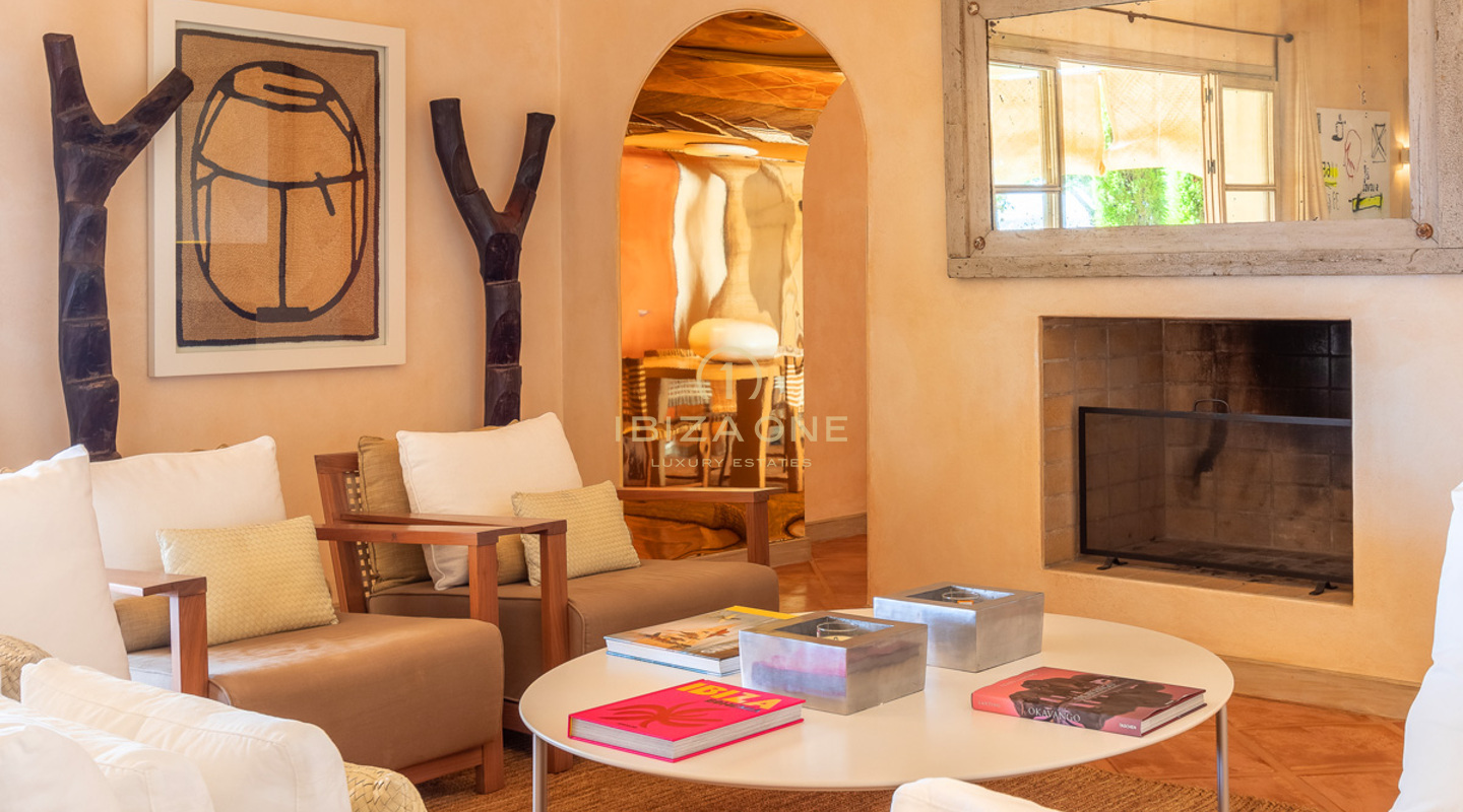 Luxury villa in Ibiza with sea access and a spectacular sea view in Es Cubells for sale, Ibiza - Luxury villa in Ibiza with sea access and a spectacular sea view in Es Cubells for rent, Ibiza