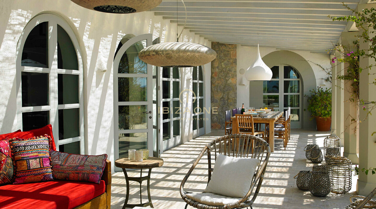 Can Rimbau - Lussuosa villa di Rolf Blakstad con vista mozzafiato sul mare e su Ibiza in affitto, Ibiza - Can Rimbau - Lussuosa villa di Rolf Blakstad con vista mozzafiato sul mare e su Ibiza in vendita, Ibiza