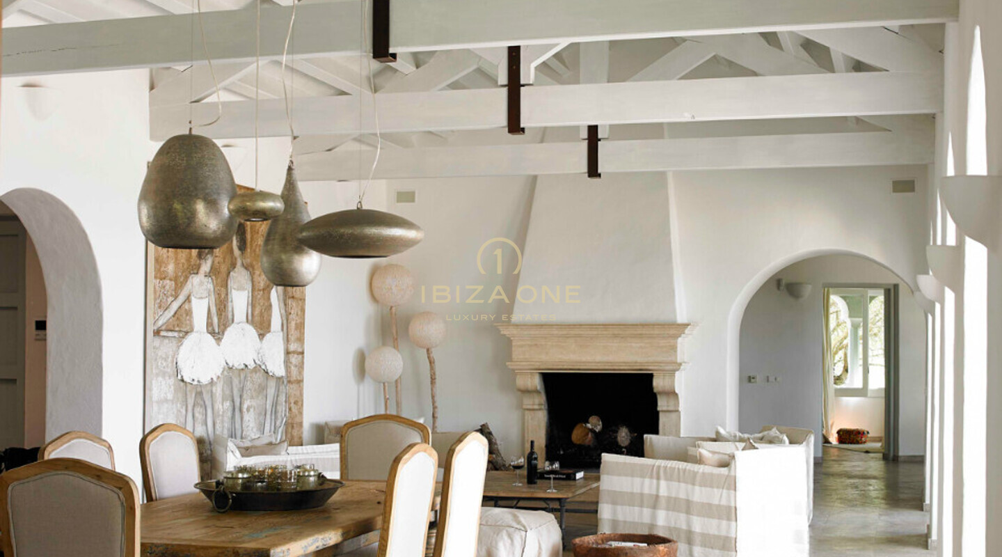 Can Rimbau - Manoir de luxe Rolf Blakstad avec vue imprenable sur la mer et Ibiza à louer, Ibiza - Can Rimbau - Manoir de luxe Rolf Blakstad avec vue imprenable sur la mer et Ibiza à vendre, Ibiza