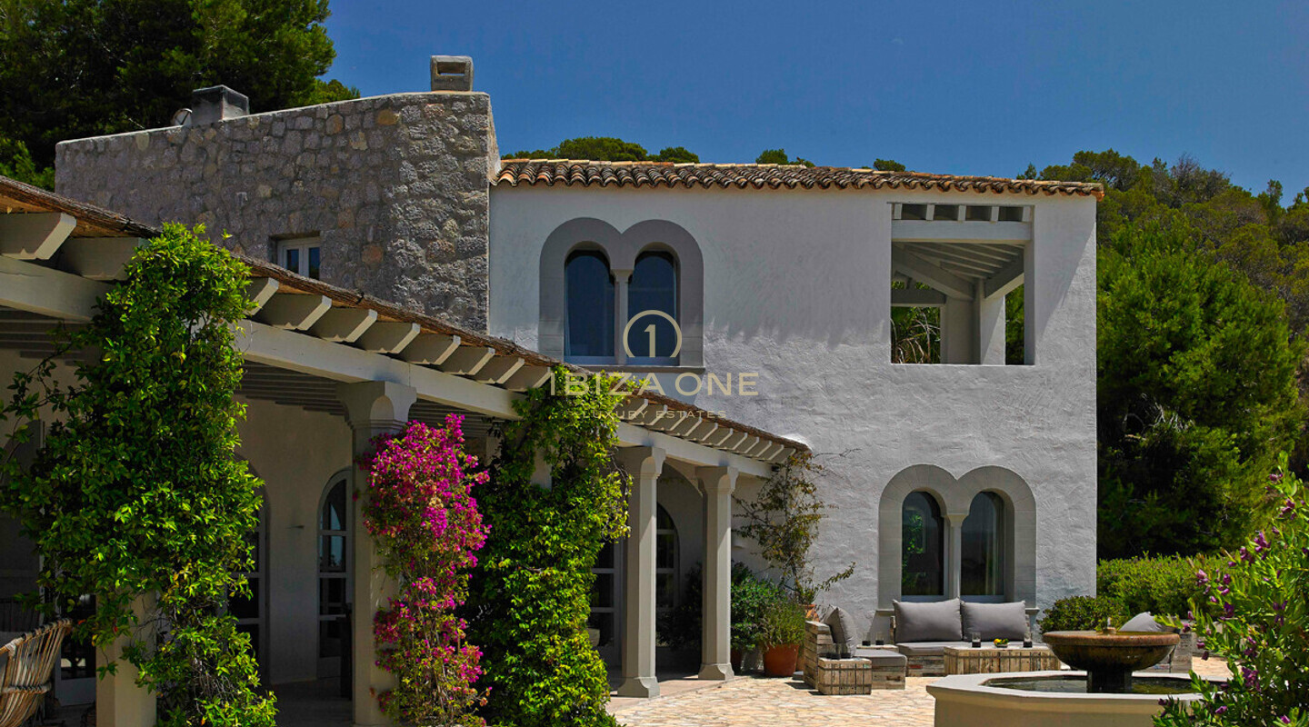 Can Rimbau - Luxury Rolf Blakstad mansion with amazing view to the sea and Ibiza for rent, Ibiza - Can Rimbau - Luxury Rolf Blakstad mansion with amazing view to the sea and Ibiza for sale, Ibiza