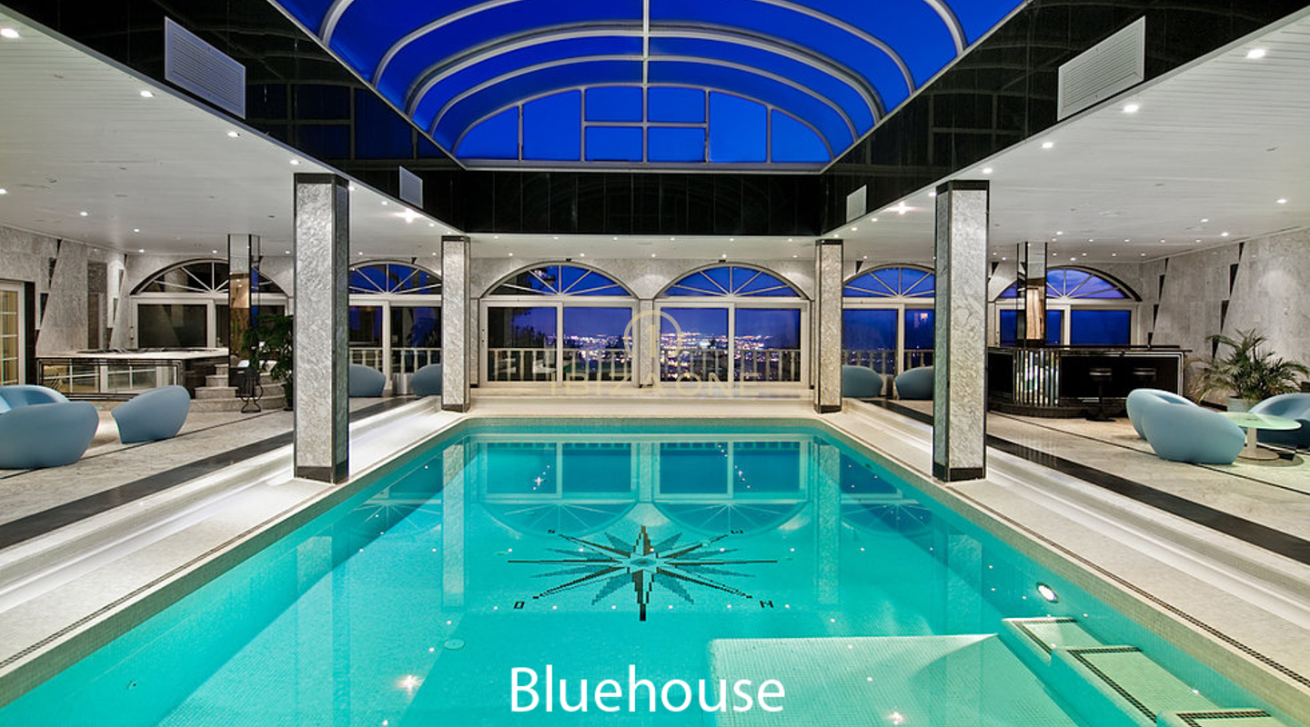 Le plus grand domaine de luxe d'Ibiza à vendre ou à louer – Montagne privée avec 4 villas près d'Ibiza et des marinas. Vues - Licence de location touristique.