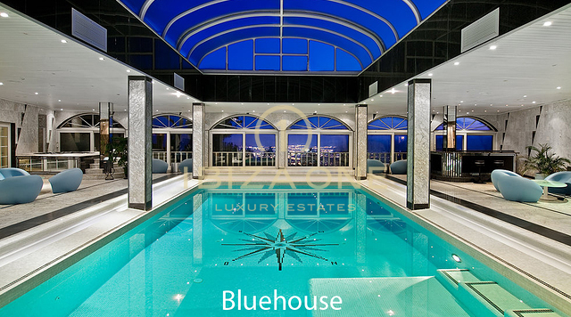 Le plus grand domaine de luxe d'Ibiza à vendre ou à louer – Montagne privée avec 4 villas près d'Ibiza et des marinas. Vues - Licence de location touristique.