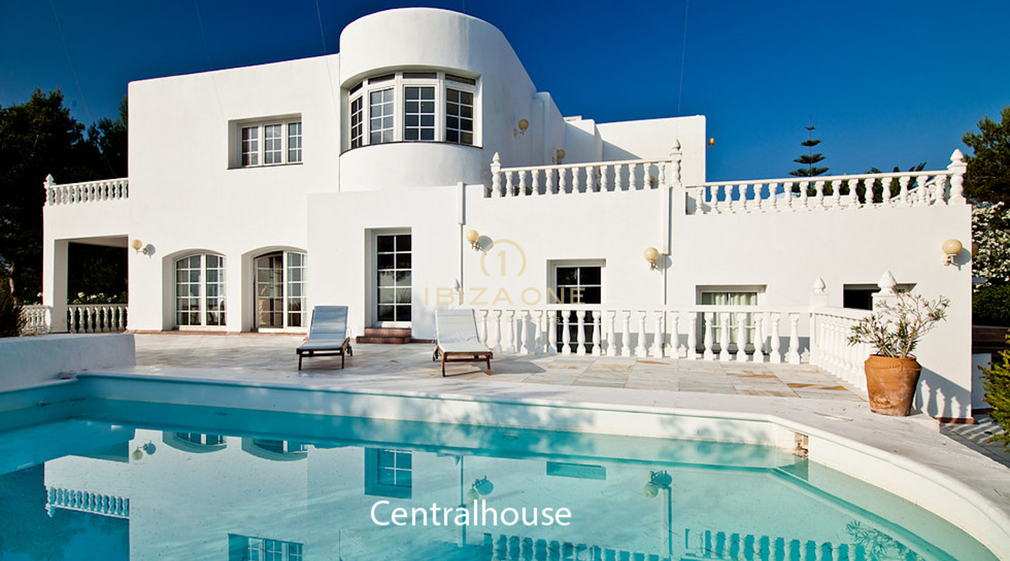 Het grootste luxe landgoed van Ibiza te koop of megaluxe landgoed te huur - Privéberg met 4 villa's vlakbij Ibiza-stad en MarinasViews - Toeristische verhuurlicentie