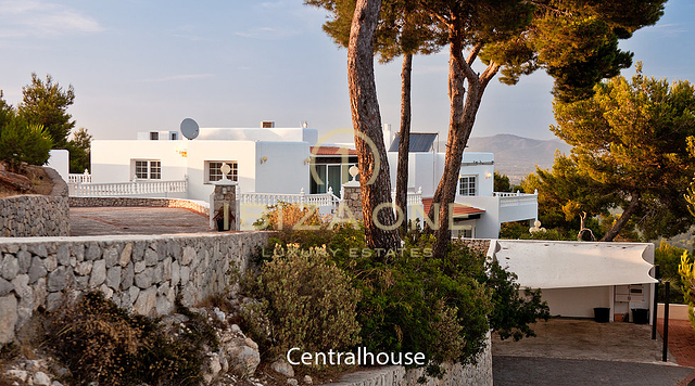 Le plus grand domaine de luxe d'Ibiza à vendre ou à louer – Montagne privée avec 4 villas près d'Ibiza et des marinas. Vues - Licence de location touristique.