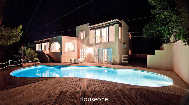 Le plus grand domaine de luxe d'Ibiza à vendre ou à louer – Montagne privée avec 4 villas près d'Ibiza et des marinas. Vues - Licence de location touristique.