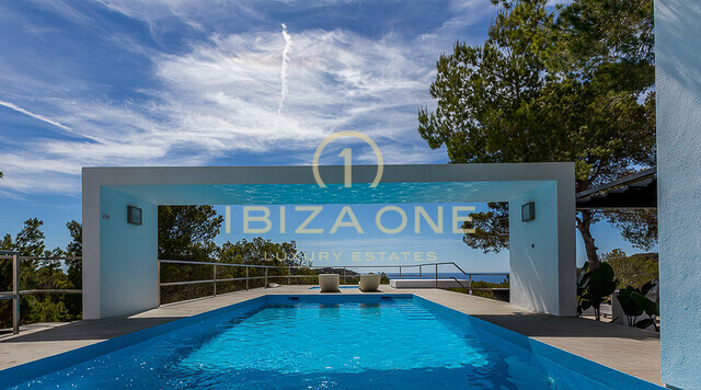 Ultramoderne luxe villa met uitzicht op zee en zonsondergang in Cala Vadella te koop, Ibiza - Ultramoderne luxe villa met uitzicht op zee en zonsondergang in Cala Vadella te huur, Ibiza