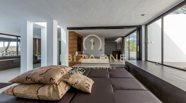 Villa de lujo ultramoderna con vistas al mar y al atardecer en Cala Vadella en venta, Ibiza - Villa de lujo ultramoderna con vistas al mar y al atardecer en Cala Vadella en alquiler, Ibiza