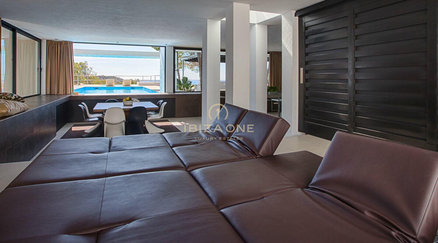 Villa de lujo ultramoderna con vistas al mar y al atardecer en Cala Vadella en venta, Ibiza - Villa de lujo ultramoderna con vistas al mar y al atardecer en Cala Vadella en alquiler, Ibiza