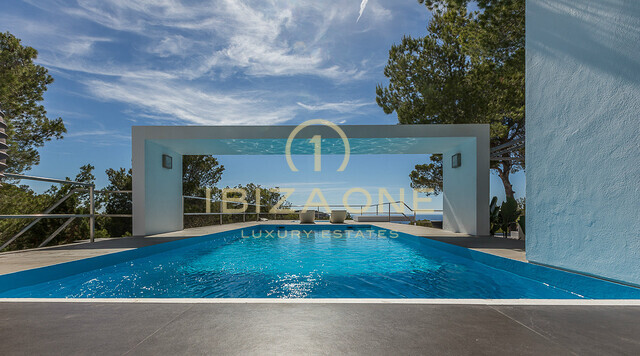 Ultramoderne Luxusvilla mit Meer- und Sonnenuntergangsblick in Cala Vadella zu verkaufen, Ibiza - Ultramoderne Luxusvilla mit Meer- und Sonnenuntergangsblick in Cala Vadella zu vermieten, Ibiza