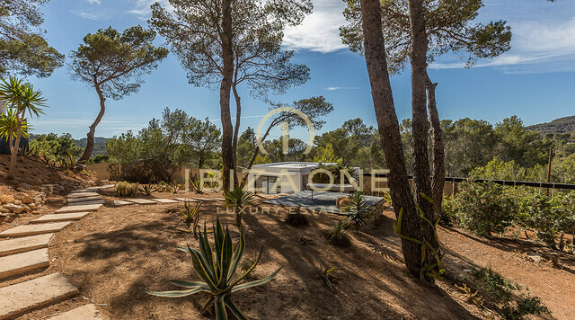 Villa de lujo ultramoderna con vistas al mar y al atardecer en Cala Vadella en venta, Ibiza - Villa de lujo ultramoderna con vistas al mar y al atardecer en Cala Vadella en alquiler, Ibiza