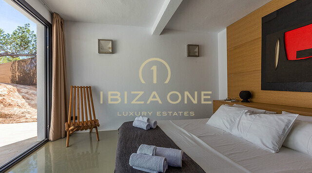 Villa de lujo ultramoderna con vistas al mar y al atardecer en Cala Vadella en venta, Ibiza - Villa de lujo ultramoderna con vistas al mar y al atardecer en Cala Vadella en alquiler, Ibiza