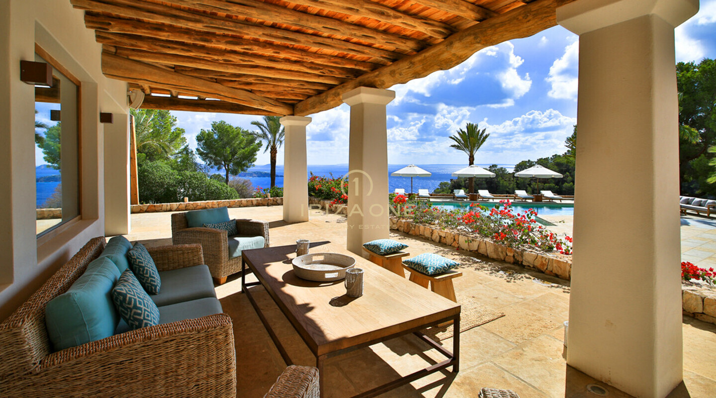 Luxusvilla in der Toplage Es Cubells zu vermieten, Ibiza - Luxusvilla in der Toplage Es Cubells zu verkaufen, Ibiza