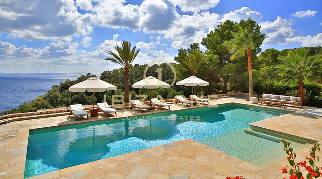Luxury villa in the Primelocation Es Cubells for rent, Ibiza - Luxury villa in the Primelocation Es Cubells for sale, Ibiza