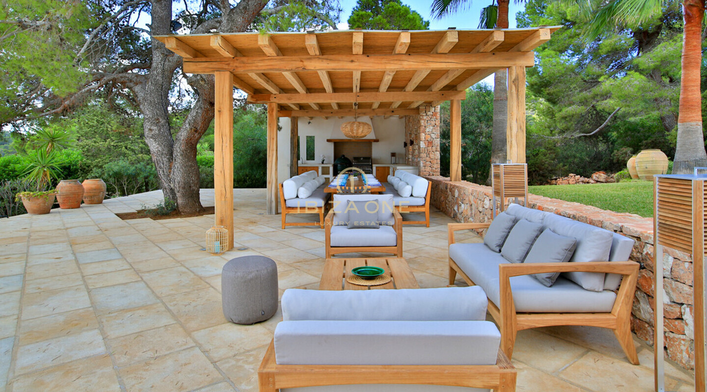 Luxe villa op de Primelocatie Es Cubells te huur, Ibiza - Luxe villa op de Primelocatie Es Cubells te koop, Ibiza