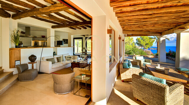 Villa de lujo en la privilegiada ubicación de Es Cubells en alquiler, Ibiza - Villa de lujo en la privilegiada ubicación de Es Cubells en venta, Ibiza