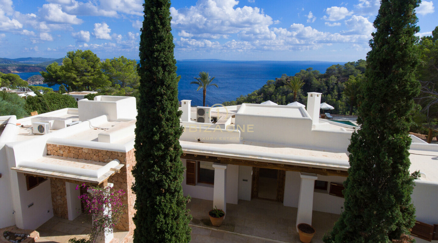 Luxe villa op de Primelocatie Es Cubells te huur, Ibiza - Luxe villa op de Primelocatie Es Cubells te koop, Ibiza