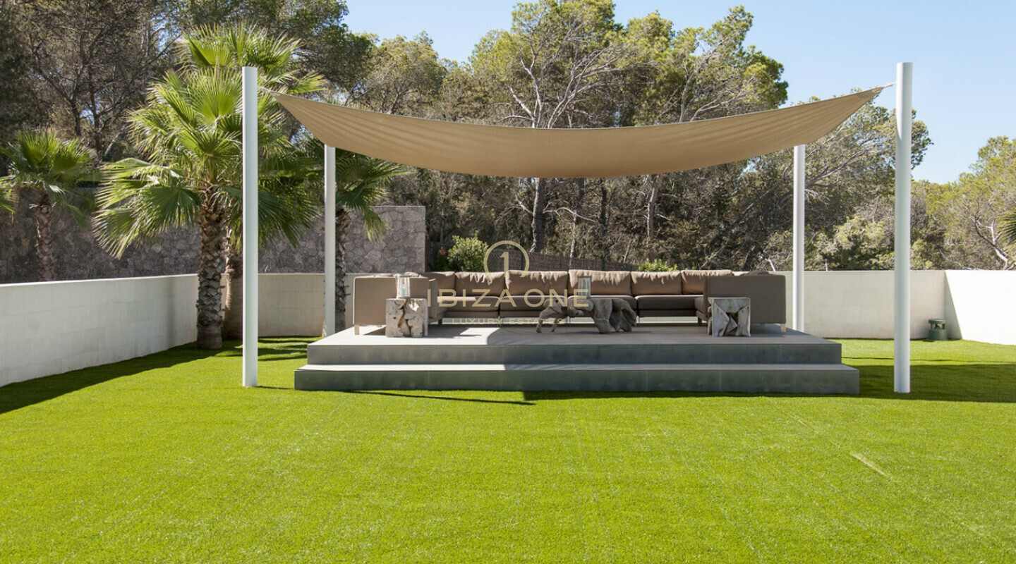 Minimalistische Luxusvilla mit Meerblick zu verkaufen, Ibiza - Minimalistische Luxusvilla mit Meerblick zu vermieten, Ibiza