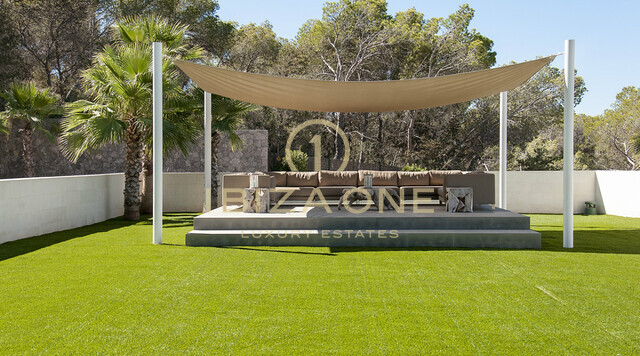 Villa minimalista de lujo con vistas al mar en venta, Ibiza - Villa minimalista de lujo con vistas al mar en alquiler, Ibiza