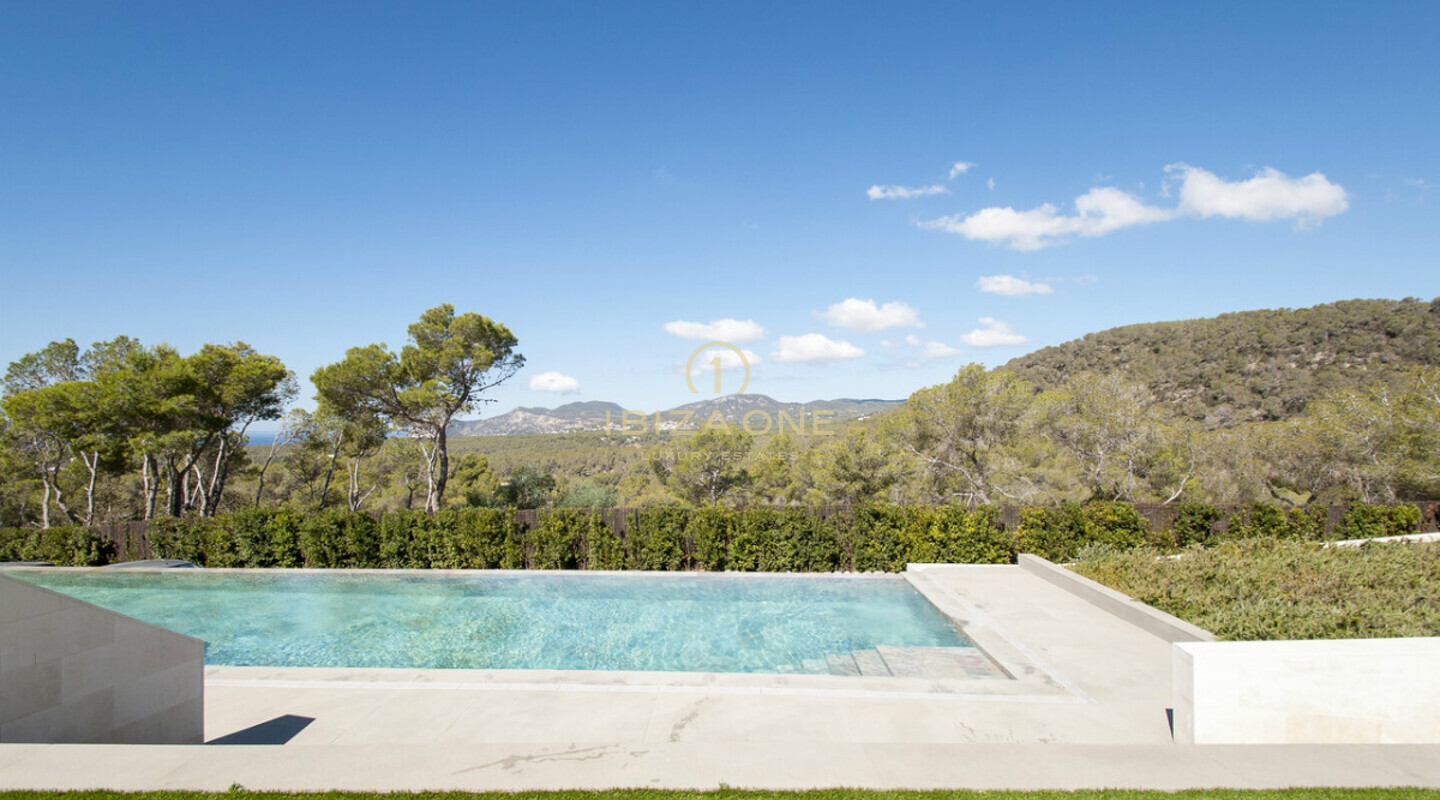 Villa di lusso minimalista con vista mare in vendita, Ibiza - Villa di lusso minimalista con vista mare in affitto, Ibiza