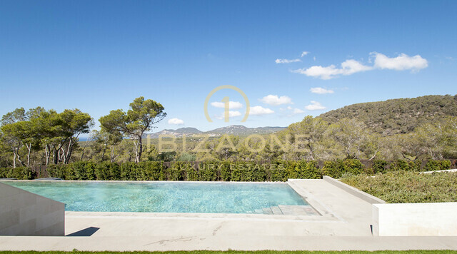 Villa de luxe minimaliste avec vue sur la mer à vendre, Ibiza - Villa de luxe minimaliste avec vue sur la mer à louer, Ibiza