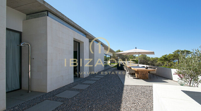 Minimalist luxury villa with sea view for sale, Ibiza - Minimalist luxury villa with sea view for rent, Ibiza