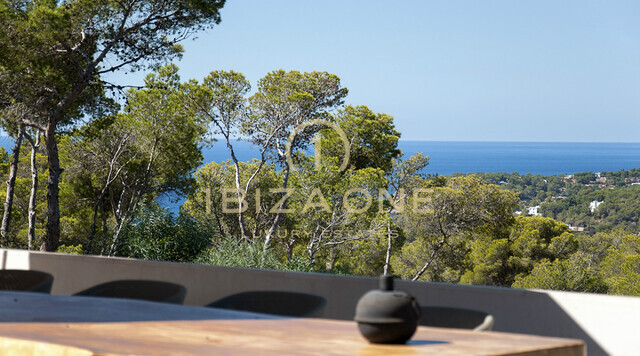 Villa minimalista de lujo con vistas al mar en venta, Ibiza - Villa minimalista de lujo con vistas al mar en alquiler, Ibiza