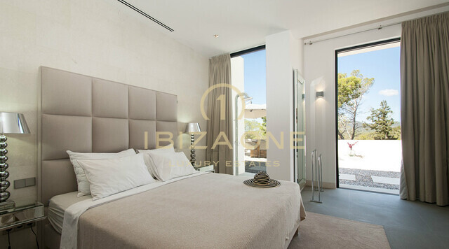Minimalist luxury villa with sea view for sale, Ibiza - Minimalist luxury villa with sea view for rent, Ibiza