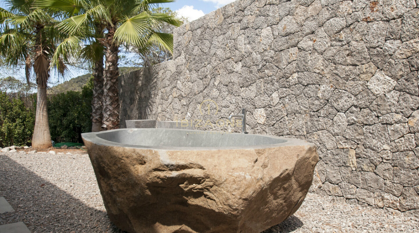 Minimalist luxury villa with sea view for sale, Ibiza - Minimalist luxury villa with sea view for rent, Ibiza