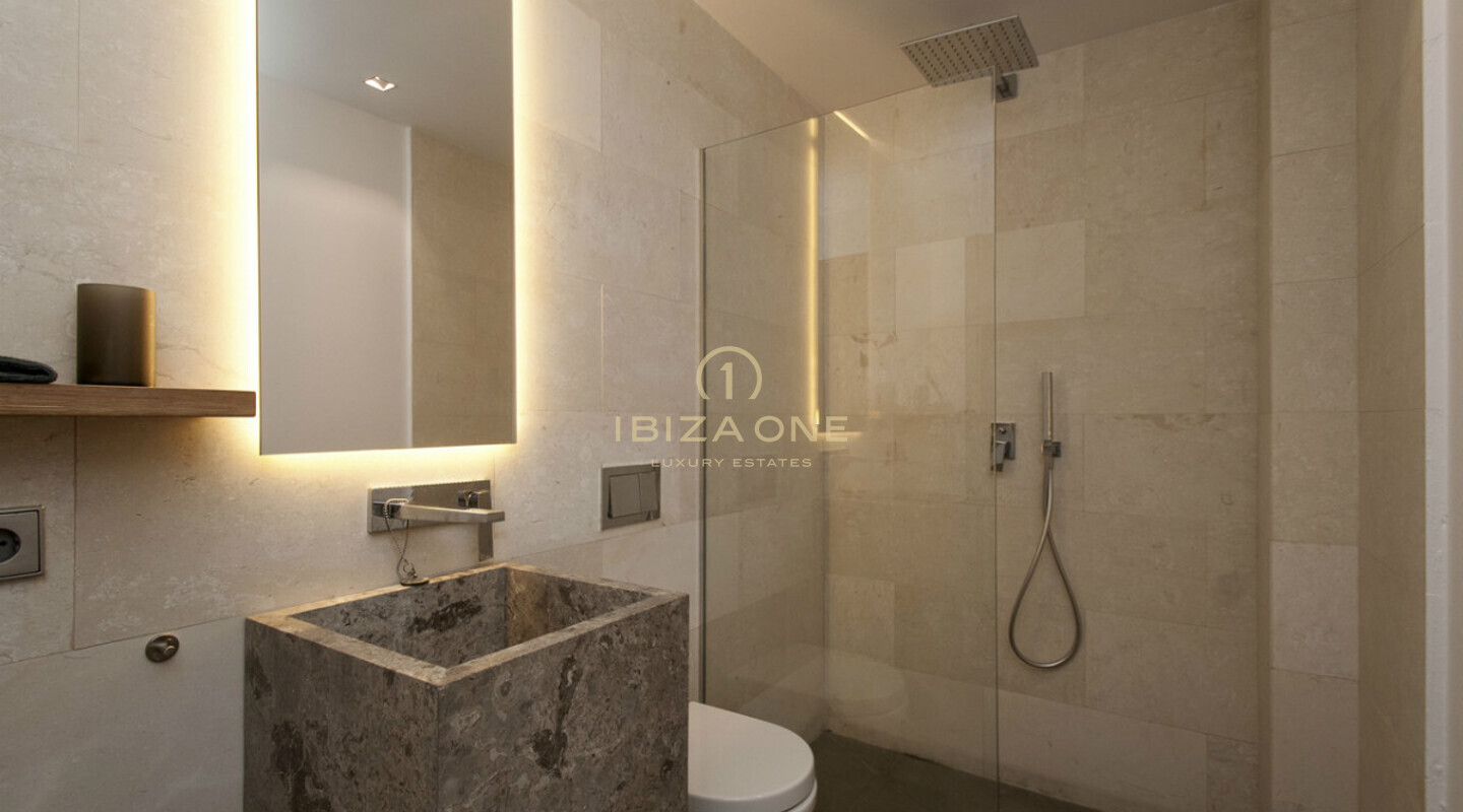 Minimalist luxury villa with sea view for sale, Ibiza - Minimalist luxury villa with sea view for rent, Ibiza
